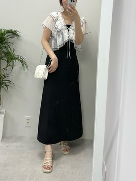 ホソヤヤスコさん（レディース・161cm）の夏コーディネート