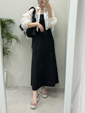 ホソヤヤスコさん（レディース・161cm）の夏コーディネート