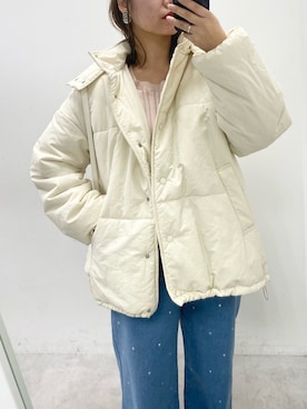 ホソヤヤスコさん（レディース・161cm）の冬コーディネート