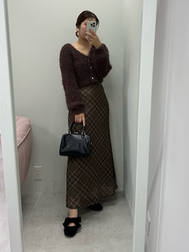 ホソヤヤスコさん（レディース・161cm）の秋コーディネート