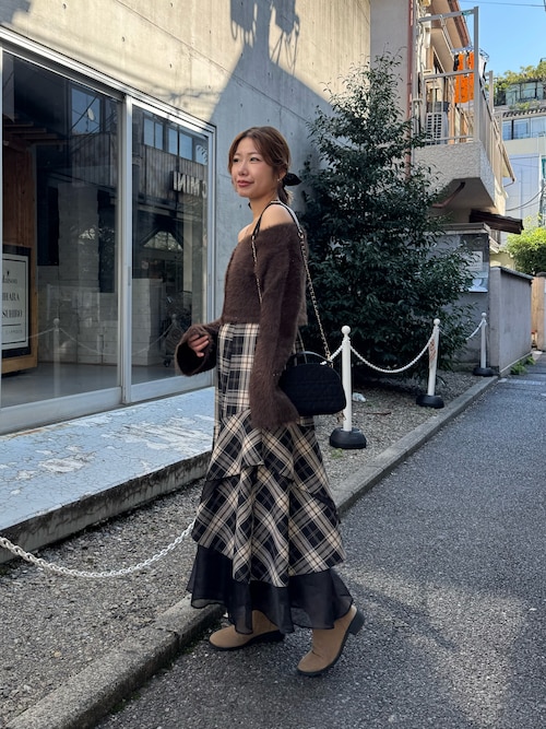 HolidayCollection】ニットセットマーメイドワンピース（ワンピース