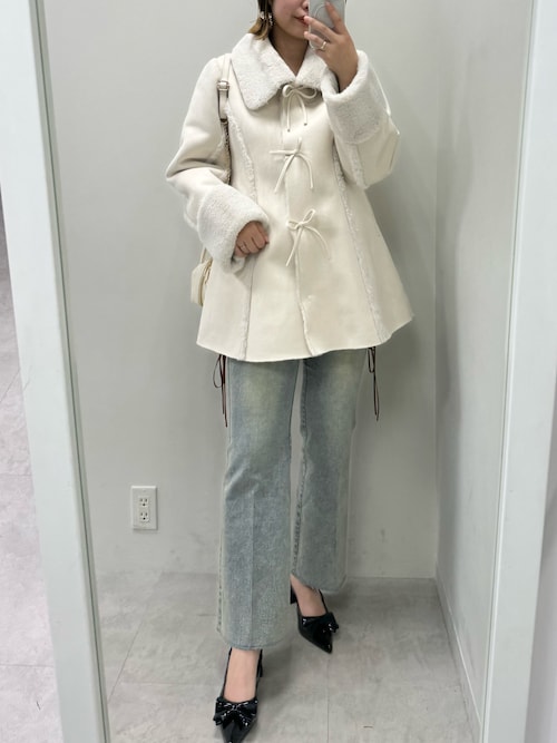 ◆FASHION NOVA◆デニム サイド レースアップ ワンピース★ サイドレースアップワンピ | レディース服・レディース