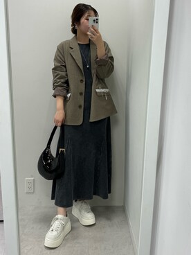 ホソヤヤスコさん（レディース・161cm）の夏コーディネート