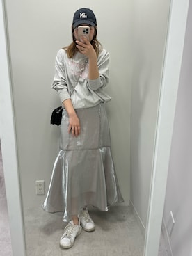 ホソヤヤスコさん(レディース・161cm)の春コーディネート