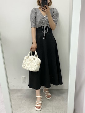 ホソヤヤスコさん(レディース・161cm)の春コーディネート