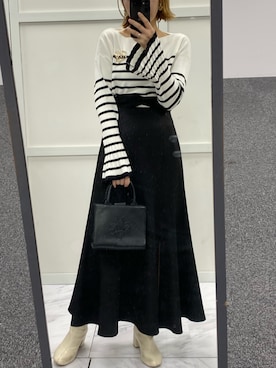 ホソヤヤスコさん(レディース・161cm)の春コーディネート