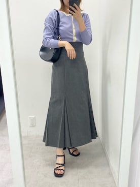 ホソヤヤスコさん（レディース・161cm）の夏コーディネート