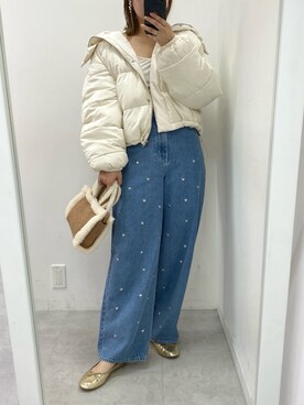 ホソヤヤスコさん（レディース・161cm）の秋コーディネート