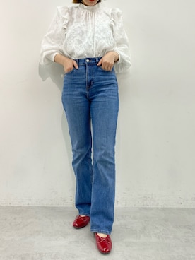 ホソヤヤスコさん(レディース・161cm)の春コーディネート