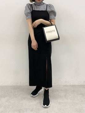 ホソヤヤスコさん(レディース・161cm)の春コーディネート