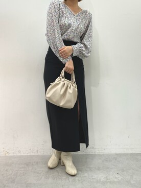 ホソヤヤスコさん(レディース・161cm)の冬コーディネート