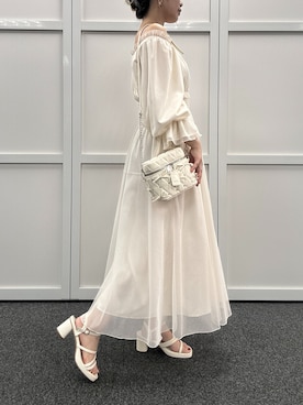 ホソヤヤスコさん（レディース・161cm）の夏コーディネート