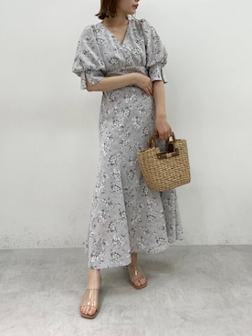 ホソヤヤスコさん（レディース・161cm）の春コーディネート