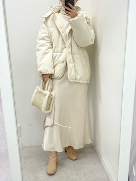 ホソヤヤスコさん（レディース・161cm）の秋コーディネート