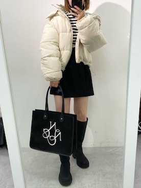 ホソヤヤスコさん（レディース・161cm）の秋コーディネート