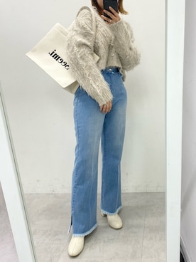 ホソヤヤスコさん（レディース・161cm）の夏コーディネート