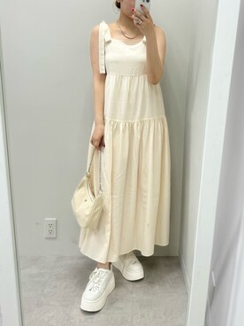 ホソヤヤスコさん（レディース・161cm）の春コーディネート