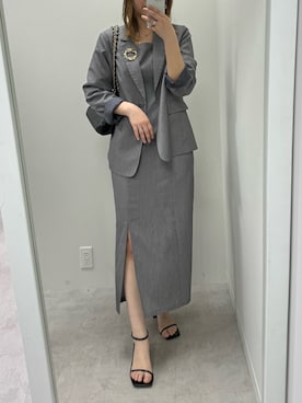 ホソヤヤスコさん(レディース・161cm)の春コーディネート