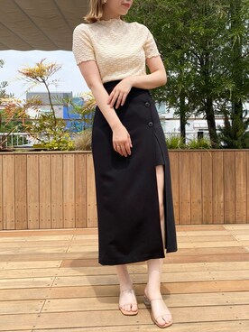 ホソヤヤスコさん(レディース・161cm)の夏コーディネート