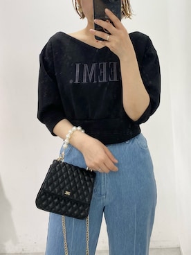 ホソヤヤスコさん（レディース・161cm）の春コーディネート