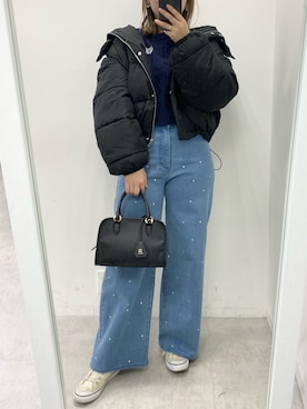 ホソヤヤスコさん（レディース・161cm）の冬コーディネート