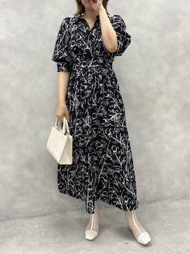 ホソヤヤスコさん（レディース・161cm）の夏コーディネート