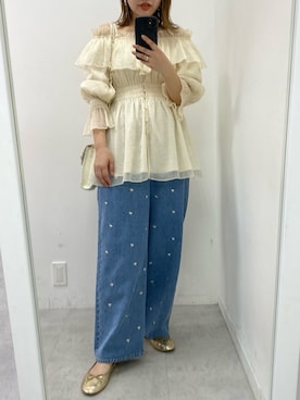 ホソヤヤスコさん（レディース・161cm）の秋コーディネート