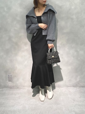 ホソヤヤスコさん(レディース・161cm)の秋コーディネート