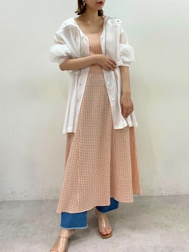 ホソヤヤスコさん(レディース・161cm)の春コーディネート