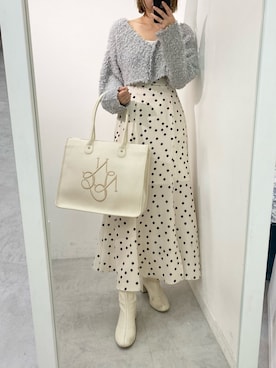 ホソヤヤスコさん(レディース・161cm)の冬コーディネート