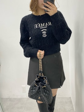 ホソヤヤスコさん（レディース・161cm）の秋コーディネート