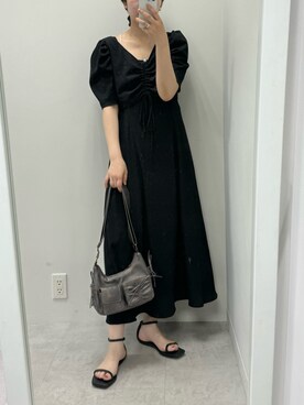 ホソヤヤスコさん（レディース・161cm）の夏コーディネート