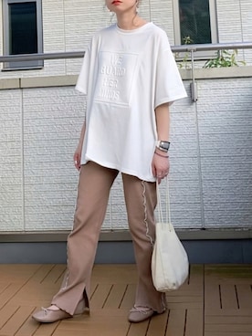 「sakishimatokyo」｜「アイテム（パンツ）」を使った、Kay-teeeさん（レディース・150cm）の夏コーディネート