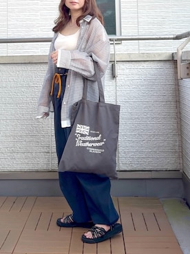 「CPCM（シーピーシーエム）のアイテム」を使った、Kay-teeeさん（レディース・150cm）の夏コーディネート