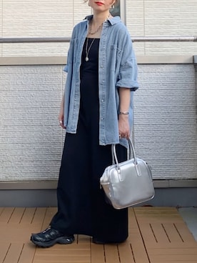 「CEMONEMO（セモネモ）のアイテム」を使った、Kay-teeeさん（レディース・150cm）の夏コーディネート