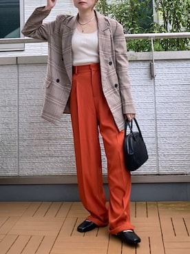 「CUT（カット）のアイテム」を使った、Kay-teeeさん（レディース・150cm）の秋コーディネート