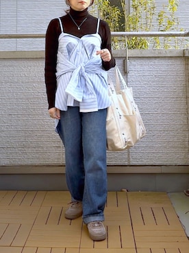 「select MOCA（セレクトモカ）のアイテム」を使った、Kay-teeeさん（レディース・150cm）の冬コーディネート