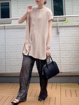 「La-gemme」｜「アイテム（パンツ）」を使った、Kay-teeeさん（レディース・150cm）の夏コーディネート
