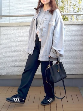 「tiptop（ティップトップ）のアイテム」を使った、Kay-teeeさん（レディース・150cm）の冬コーディネート