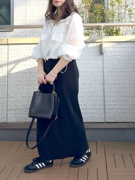 「アイテム（キャミソール）」を使った、Kay-teeeさん（レディース・150cm）の春コーディネート