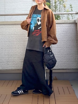 「アイテム（ワンピース/ドレス）」を使った、Kay-teeeさん（レディース・150cm）の秋コーディネート