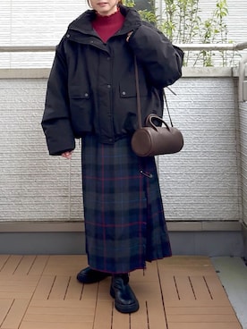 「アイテム（ブルゾン）」を使った、Kay-teeeさん（レディース・150cm）の秋コーディネート