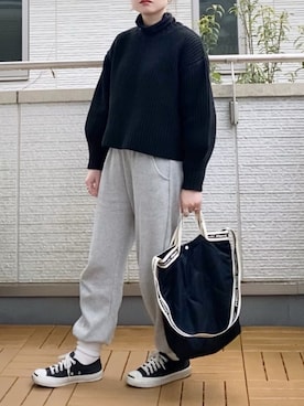 「NewAnce（ニュアンス）のアイテム」を使った、Kay-teeeさん（レディース・150cm）の冬コーディネート