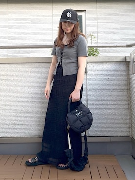 「NEWERA」｜Kay-teeeさん（レディース・150cm）の夏コーディネート