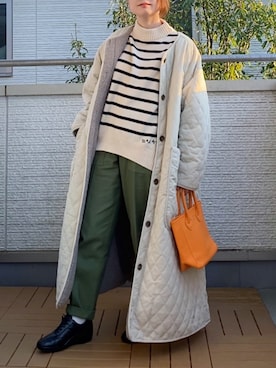 「rectangle（レクタングル）のアイテム（ジャケット/アウター）」を使った、Kay-teeeさん（レディース・150cm）の秋コーディネート