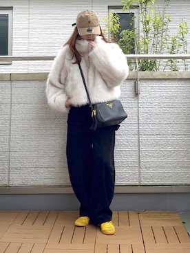 「アイテム（ブルゾン）」を使った、Kay-teeeさん（レディース・150cm）の秋コーディネート