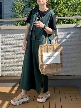 Kay-teeeさん（レディース・150cm）の夏コーディネート