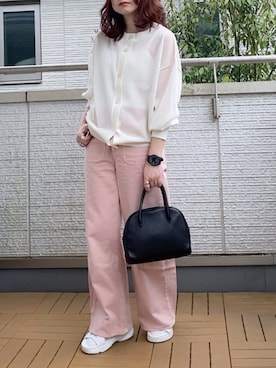 「for/c（フォーシー）のアイテム（トップス）」を使った、Kay-teeeさん（レディース・150cm）の春コーディネート