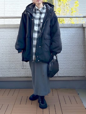 「アイテム（ブルゾン）」を使った、Kay-teeeさん（レディース・150cm）の秋コーディネート