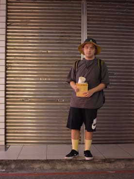「ONE STAR」｜游肥  Yuさん（メンズ・165cm）の秋コーディネート
